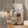 Gabinete de Almacenamiento de Cosméticos con Cajones Haixing Caja de Almacenamiento de Productos para el Cuidado de la Piel de Gran Capacidad Almacenamiento de Cosméticos de Escritorio