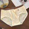 Outlet de Fábrica Panties de Algodón Algodón Entrepierna para Mujer Nuevo Tiro Medio Transpirable Sin Marcas Bragas Triángulo de Chica Dulce