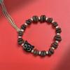 Grano de Café Sabor Natural Alegría Cuarteto King Kong Cuentas Espaciadoras Pulsera Boutique para Hombre y Mujer Novia Estudiante Wen Ceremonia de Juego