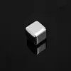 Cubo de Hielo de Acero Inoxidable Cubo de Hielo de Acero Inoxidable 304 Cubo de Hielo para Whisky Grano de Hielo Metálico Cubo de Hielo de Congelación Rápida Set de Vino Cubo de Hielo Dorado