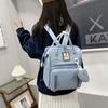 Bolsa de pañales de alta calidad, bolsa de almacenamiento, nueva 2025, impermeable, resistente al desgaste, gran capacidad, mochila multifunción, bolsa para bebé