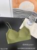 Moda Brilho Fino Gelatina Algodão Copo de Ar Alça de Sutiã Traseira para Beleza Tubo Confortável Amigo da Pele Anti-Queda Anti-Exposição Roupa Íntima
