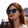 Gafas de Sol Gm Estrella Igual de Zhao Lusi para Mujer, High-End Ins, Gafas de Sol Anti-UV, Gafas de Sol Nuevas para Hombre