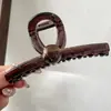 Pasador de Pelo de Dibujos Animados Coreanos Lindo con Lazo para Mujeres en la Parte Trasera de la Cabeza, Tamaño Grande, Gama Alta, Versátil Pasador Accesorio para el Cabello