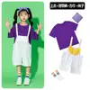 Traje de Shorts con Tirantes para Niños Color Graduación Ropa de Clase Estudiantes de Primaria Coro de Graduación Danza Equipo de Porristas