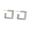 Pendientes Sencillos y Elegantes con Textura Mate para Mujer, Pendientes de Moda y Únicos, Accesorios Versátiles Populares para Orejas, Venta al por Mayor de Fábrica