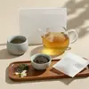 Saco Não Tecido com Cordão de Grande Capacidade Saco de Embalagem Selado a Quente Saco para Chá Saco para Pedilúvio Saco para Medicina Chinesa Saco Filtro para Resíduos de Temperos Atacado