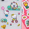 Versión Coreana Caricatura Chica Linda Corazón Perro Canela Kuromi Planeador DIY Guka Decoración de Teléfono Pegatinas Escena 6 Estilos