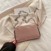 Bolso Mensajero Casual Simple Bolso Cuadrado Pequeño Bolso de Moda Trendy Bolso de Hombro de Moda Trendy para Mujer Primavera 2025