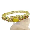 Pulseira de Âmbar Natural Pulseira Antiga de Cera de Abelha Estilo Antigo Feminino Joias Chinesas Novas Presente Transmissão ao Vivo Atacado 6011