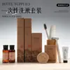 Conjunto de Suprimentos Descartáveis para Hotel Escova de Dentes Pasta de Dente Pente Artigos de Higiene Pessoal Conjunto de Artigos de Higiene para Hotel Pousada