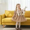 Roupas para Bebê Menina, Roupas de Outono, Vestidos Estilo Coreano Preppy para Meninas, Vestidos de Princesa para Bebês, Conjuntos de Outono e Inverno