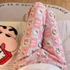 Calça Longa de Algodão Nuvem de Verão Estilo Fino Tamanho Grande 200 Jin Casual Solta Preguiçosa Cintura Alta Perna Larga Calça de Caminhada Pijama