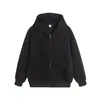 Sudadera con capucha de peso pesado, unisex, estilo fino para primavera y otoño, chaqueta de marca moderna, abrigo con cremallera y forro polar