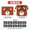Bolsas de Terciopelo Transfronterizas para Regalos Navideños, Bolsas de Cordón Bordadas con Conejo Lindo y Oso Coreano, Bolsas de Almacenamiento