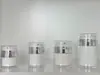 Botellas de vacío de doble capa en stock 15g 30g 50g 100g para Crema Líquida, Crema Facial, Botellas de Presión, Botellas de Loción