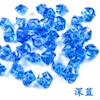 Cubos de gelo pequenos 6x 9mm simulação cor acrílico transparente Cristal congelamento rápido congelado plástico cubos de gelo falsos