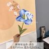 Flor de simulación de boda flor grande sensación Tulipán flor artificial comercio exterior Tulipán Azul Púrpura Juego de boda flor de mano