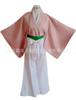 Disfraz COSPLAY de Fantasma de Sakura Delgado Abrigo de la Aldea de Nieve Mil Grullas Kimono Japonés Abrigo de la Aldea de Nieve Mil Grullas Disfraz de Dibujos Animados