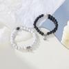 Niche Design Sense ins Heart-to-Heart Attraction Couple Bracelet Women's Attractor Trendy Bracelet Set Cross-Border Jewelry Trendy