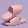 Zapatillas al por mayor, sandalias de verano para mujer con suela gruesa, zapatillas de interior de suela blanda de EVA, zapatillas de verano antideslizantes para el hogar de una sola palabra para hombre.