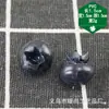 Fatia de fruta de simulação fatia de limão fatia de morango modelo de fatia de fruta de plástico mini acessórios para bolo de aniversário