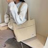 Bolso de gran capacidad para otoño e invierno para mujer 2023 nuevo Corea del Sur nicho portátil bolso de hombro ins Bolso tote acolchado combinable