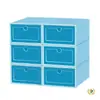 Caja de almacenamiento de zapatos engrosada, organizador de escritorio, caja de zapatos transparente engrosada, caja de zapatos ampliada, almacenamiento para dormitorio, caja de zapatos transparente abatible