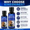 KineShienX Pasta Potente para Eliminar y Pulir Óxido disuelve el óxido pesado en metal sin corroer el material base y elimina el polvo de hierro