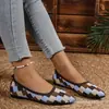 Sapatos Baixos Mocassins para Mulheres 2026 Verão Novo Estilo Sapatos de Boca Rasa para Combinar com Saias Sapatinhos Mary Jane Retro Francês com Laço