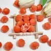 Cuentas de Bolas con Agujero para Colgar Color Macarrón Accesorios de Cuentas DIY Joyería Hecho a Mano Material para Accesorios de Cuentas DIY
