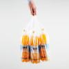 Bolsa de plástico transparente blanca para alimentos, bolsa desechable portátil tipo chaleco, bolsa tipo chaleco, bolsa para llevar, bolsa práctica.