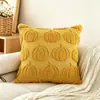 Funda de Almohada de Halloween Funda de Almohada de Calabaza Estilo Ins Decoración Divertida Festiva Cojín