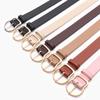 Cinturón de Moda para Mujer con Hebilla de Aleación Estilo Coreano, Versátil para Jeans, Cinturón Decorativo con un Aspecto Elegante y de Alta Gama para Mujeres