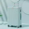 Maleta Multifuncional Nueva y Fresca para Hombres y Mujeres de 28 Pulgadas con Ruedas Universales Maleta de Carrito Caja con Contraseña Duradera
