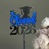 Decoração de Bolo Estilo Ins Transfronteiriço Temporada de Formatura Inserção de Bolo de Formatura Inserção de Bolo Acrílico Suprimentos para Festa