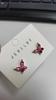 Nuevos pendientes de estilo chino S925 anti-plata para mujer, pendientes de mariposa de cristal de color, pendientes de hadas, elegantes pendientes de mariposa para mujer.