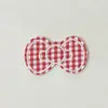 Nuevos Zapatos con Lazo de Cuadros Lindos y Accesorios de Calcetines Materiales Hechos a Mano DIY Accesorios Funda de Teléfono Móvil Zuecos Decorativos