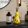 Frasco de aromaterapia sin fuego de pera moteada de dibujos animados, difusor de ratán, mesita de noche de dormitorio, fragancia ambiental para niña, buen artículo