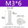 Tornillos Phillips Avellanados de Nailon Tornillos de Plástico de Cabeza Plana Tuercas de Plástico M2.5M3M4M5M6 Pernos Roscados Cmd