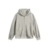 Sudadera cárdigan a rayas estilo americano para hombre, chaqueta deportiva con capucha de otoño de alta costura para parejas, marca de moda, chaqueta casual con un ambiente relajado