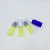 Botella de Muestra Verde Transparente, 30ml Esencia de Rocío Puro Agua Botella de Plástico de Pequeña Capacidad, Botella con Atomizador para Loción