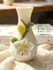 Flores de Cerâmica Jingdezhen Alta Temperatura Feitas à Mão Flores de Simulação Flores Preservadas Ornamentos Decorativos Vasos Buquês Presentes de Dia das Mães