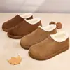 Vendas diretas da fábrica: Coleção de inverno 2026, tudo incluído, com forro de fleece, quentes e confortáveis botas de neve slip-on estilo Birkenstock para mulheres