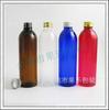 Botella de Aluminio Negra de 250ml con Tapa de Rosca para Tónico e Hidrosol 250ml Botella de Repuesto para Productos de Cuidado de la Piel, Esencia, Cosméticos