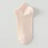 Calcetines para Mujer Verano Finos Calados de Malla Frescos Calcetines de Mujer Transpirables Calcetines de Algodón Absorbentes de Sudor Desodorantes Antibacterianos Calcetines de Algodón
