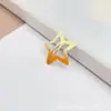 Pinzas para el pelo estilo Corea del Sur, extensiones de clip, estilo estrellas, color clip de gota, degradado de dos colores, lindo clip para flequillo de niños, clip lateral, accesorios para el pelo