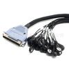 Linha de Teste de Eletrodo Dinâmico Db37Pin para 18 Botões Montada Linha de Fisioterapia Equipamento de Automação Linha de Conexão