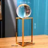 Artesanía de Lujo Ligero Bola de Cristal Adornos Metálicos Sala de Estar Escandinava Gabinete de Vino Oficina Sala de Modelos Decoraciones para el Hogar