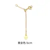 Cadena de Extensión de Plata de Ley S925 Forma de Y Deslizante Ajustable Cadena de Cola de Corazón Collar de Perlas Pulsera Material de Accesorios DIY